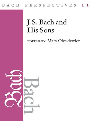 cover image of Bach Perspectives 11